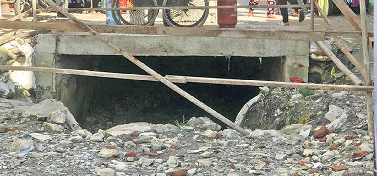 Dead body of boy who fell into a drain at Kapan found in Lalitpur