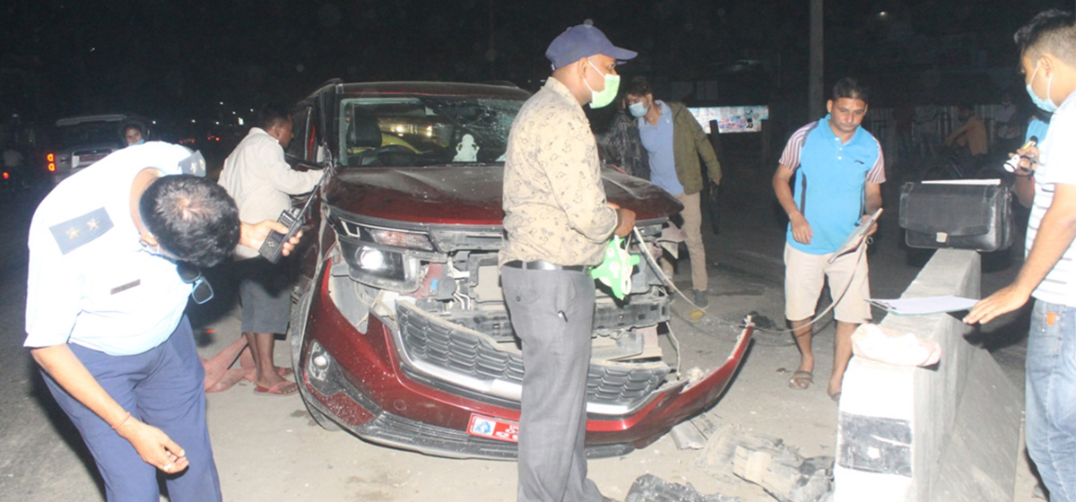 One killed, seven injured in car accident in Biratnagar