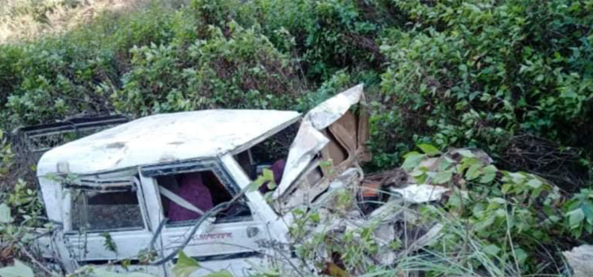 Four killed in jeep accident in Rolpa