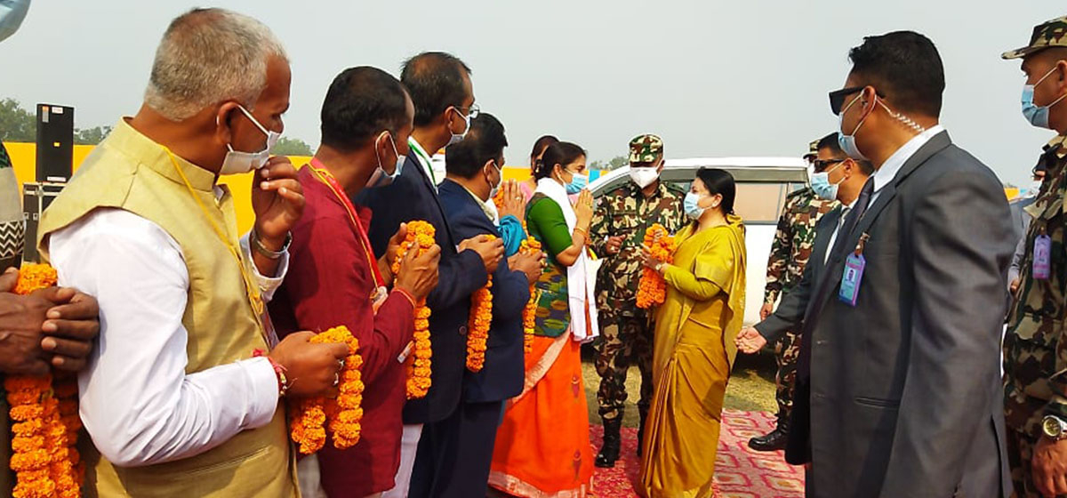 Mithila region has special place in history: President Bhandari