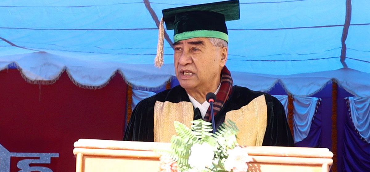 It is the state’s responsibility to involve students in nation building: PM Deuba