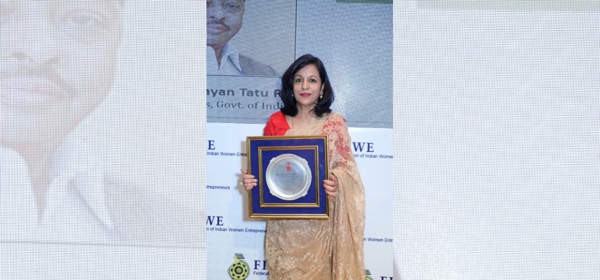 Pramila Acharya Rijal wins Priyadarshini Lifetime Achievement Award