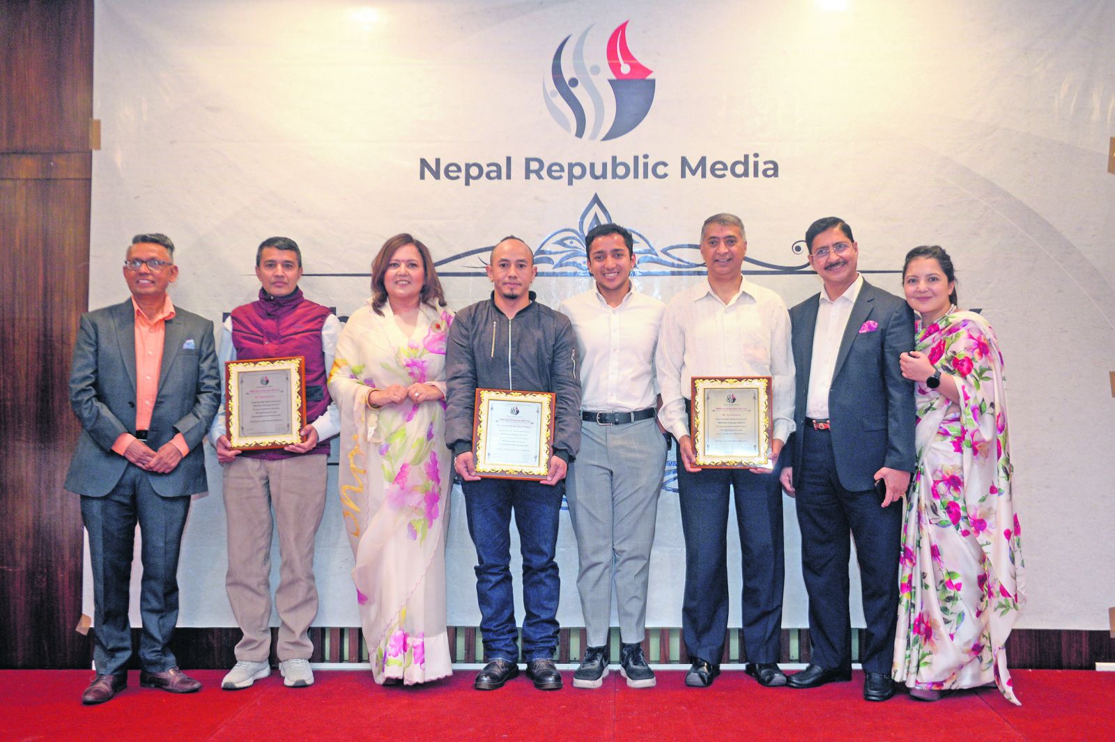 Nepal Republic Media celebrates 14 th Year Anniversary; awards best-performing employees