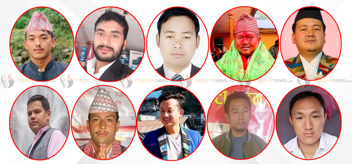 22 ward chairs elected in Taplejung are below 40 years of age