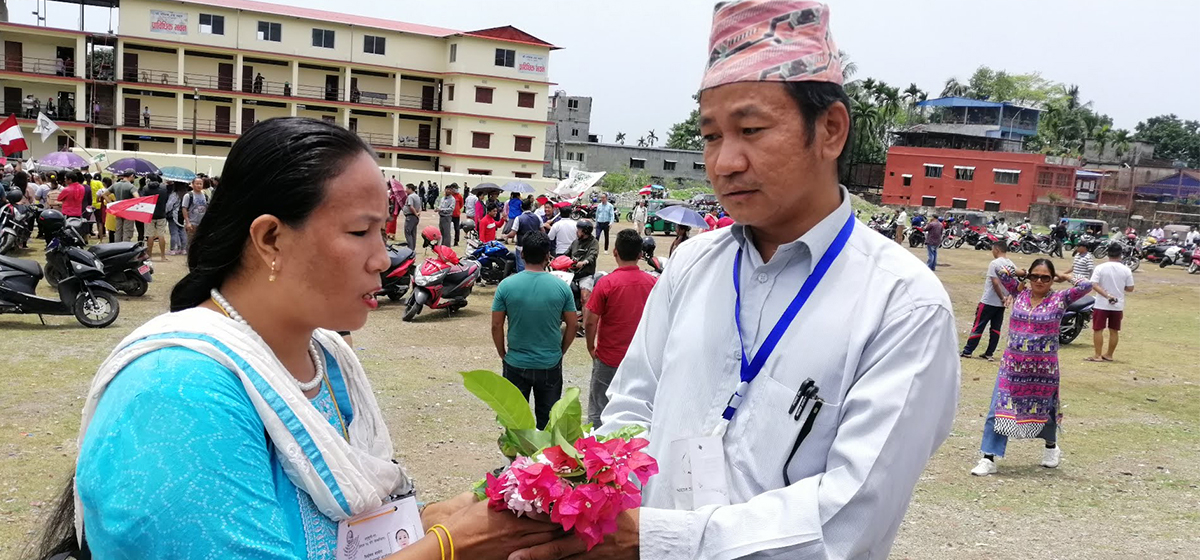 Independent candidate Hark Sampang wins mayorship of Dharan Sub-metropolis