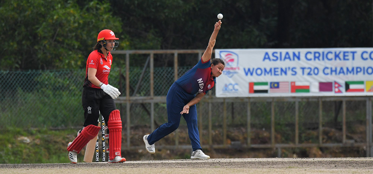 Nepal concedes seven-wicket defeat to Hong Kong in ACC Women’s T20