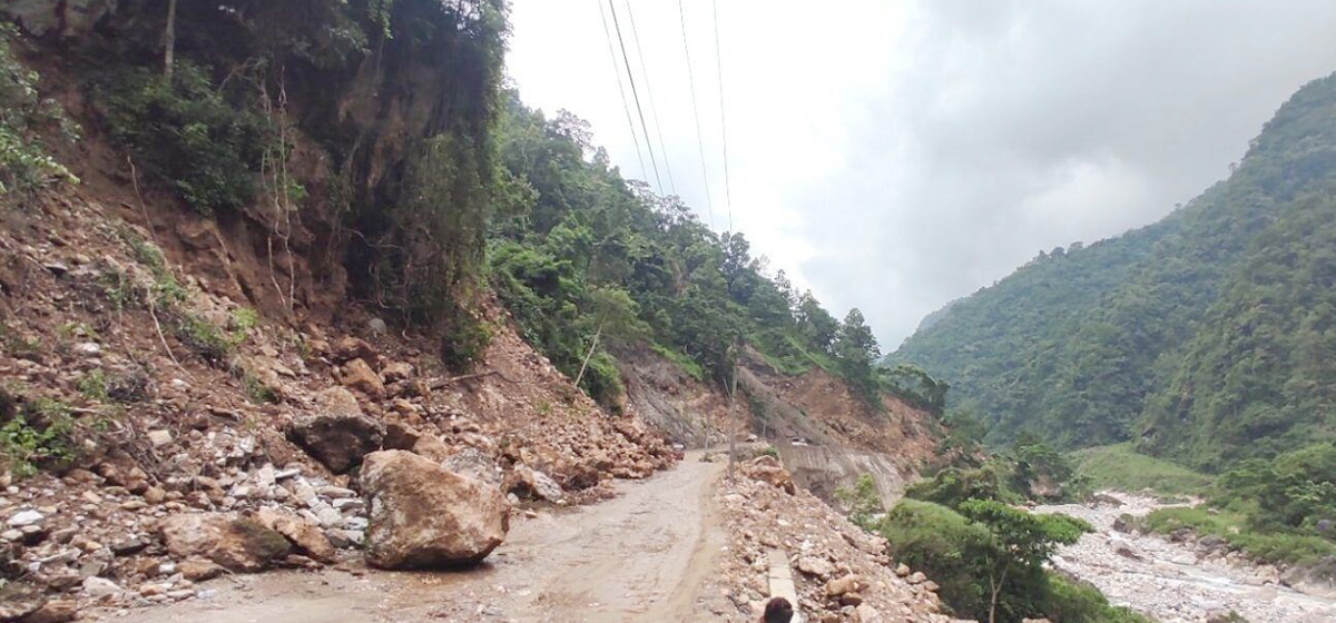 Blocked Dasrathchanda Highway back into operation