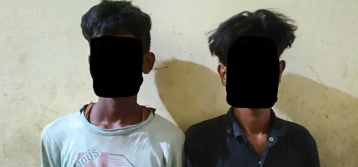 Three boys arrested for raping a minor