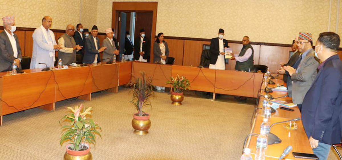 Parliamentary Special Investigation Committee submits its report to the Speaker