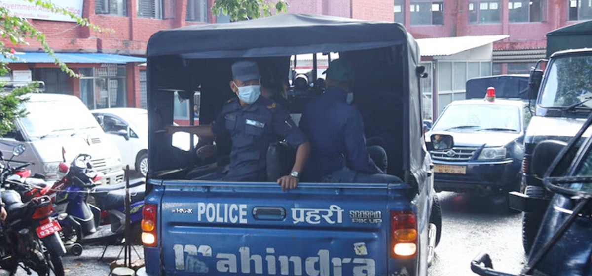 Two of the six persons arrested on charge of kidnapping Chinese national in Kathmandu are police constables