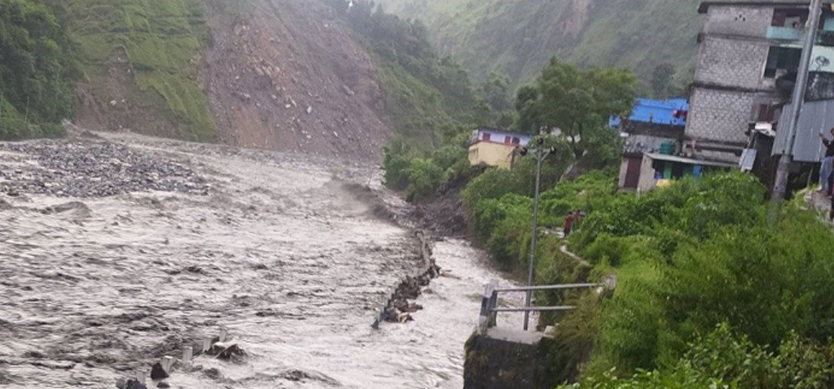 11 people missing as flood in Darchula sweeps away more than a dozen houses