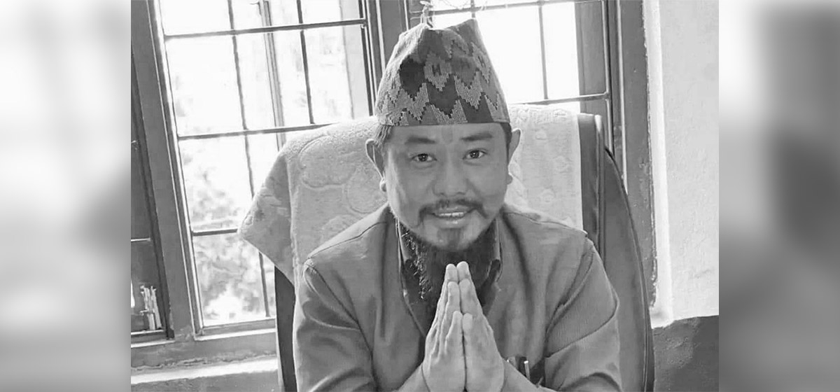 Gorkha-5 ward chairman Rana passes away