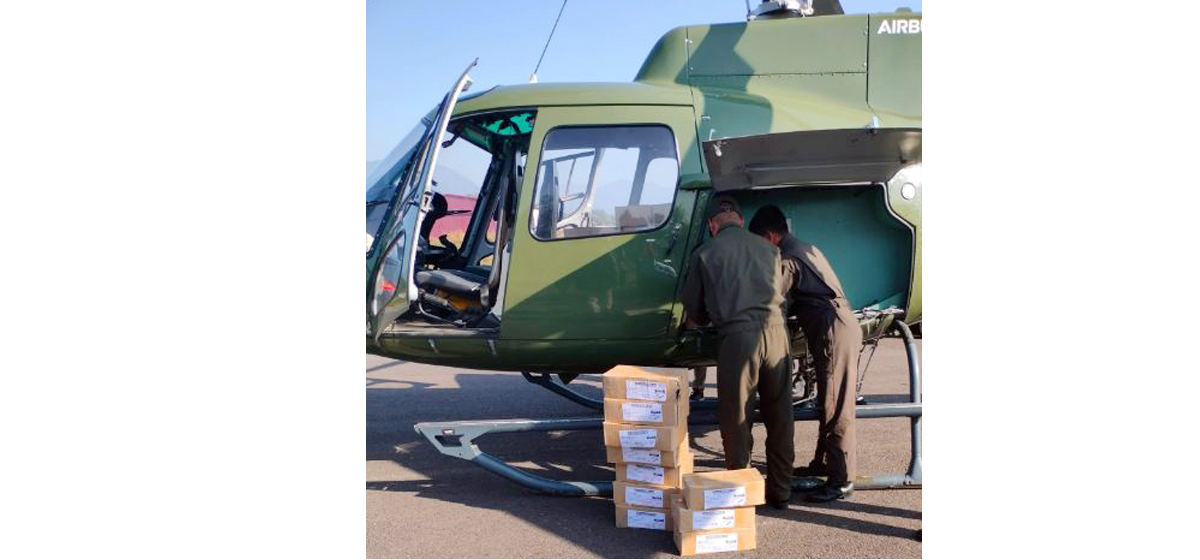 District Election Office recommends bringing remote ballot boxes by helicopter
