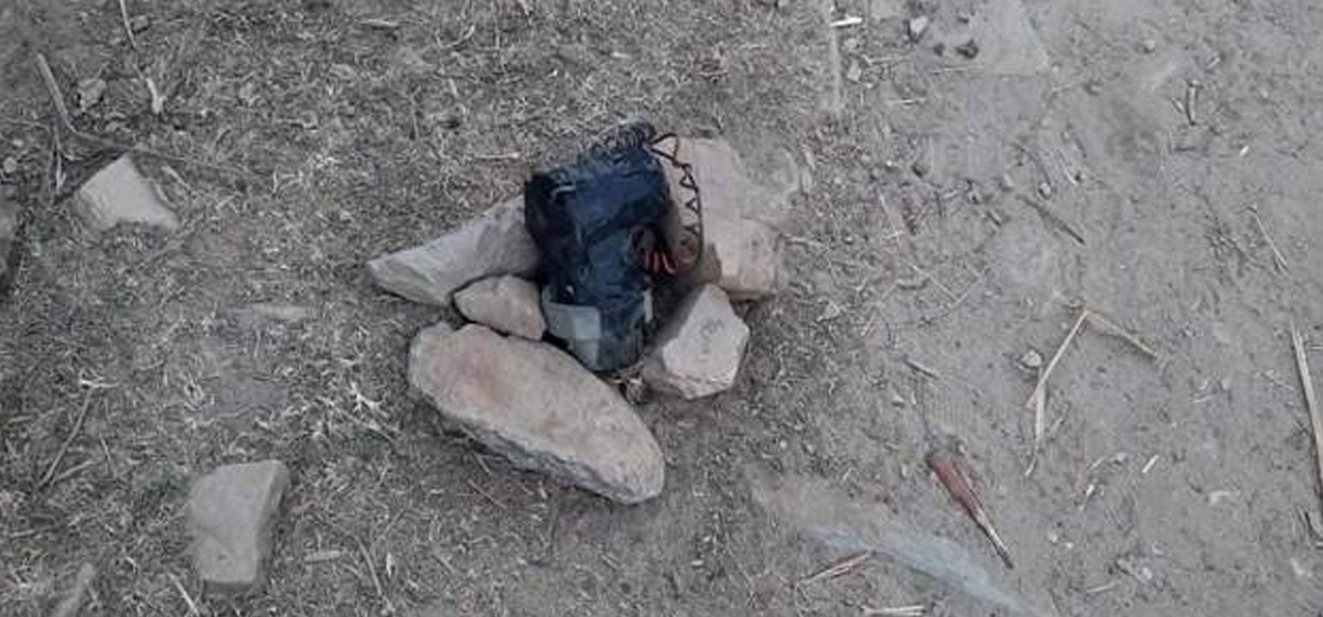 ‘Bomb’ found in Pachaljharana polling station in Kalikot