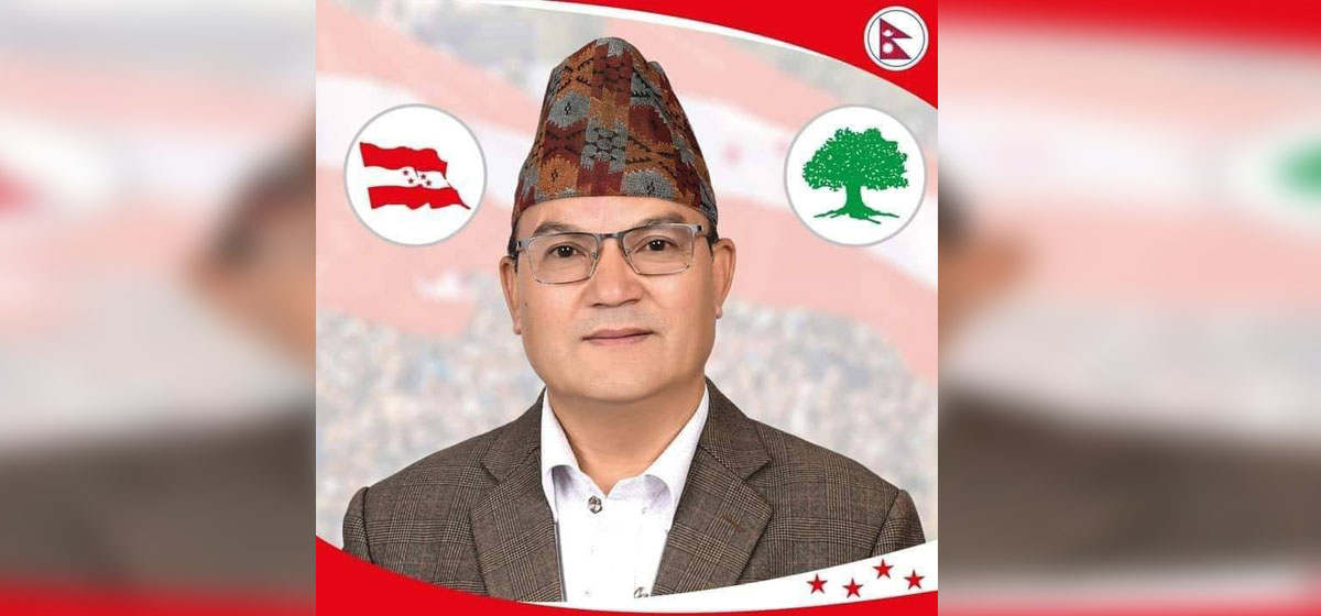 NC's Ain Bahadur Shahi elected HoR member from Mugu