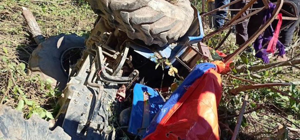 Driver Dies In Tractor Accident Myrepublica The New York Times Partner Latest News Of Nepal 9587