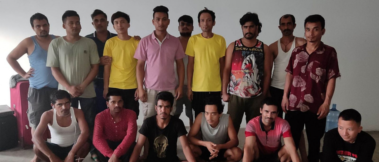 19 Nepalis, including five from Gorkha, held hostage in Malaysia