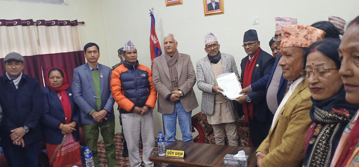 UML's Rawal stakes claim for the post of province chief