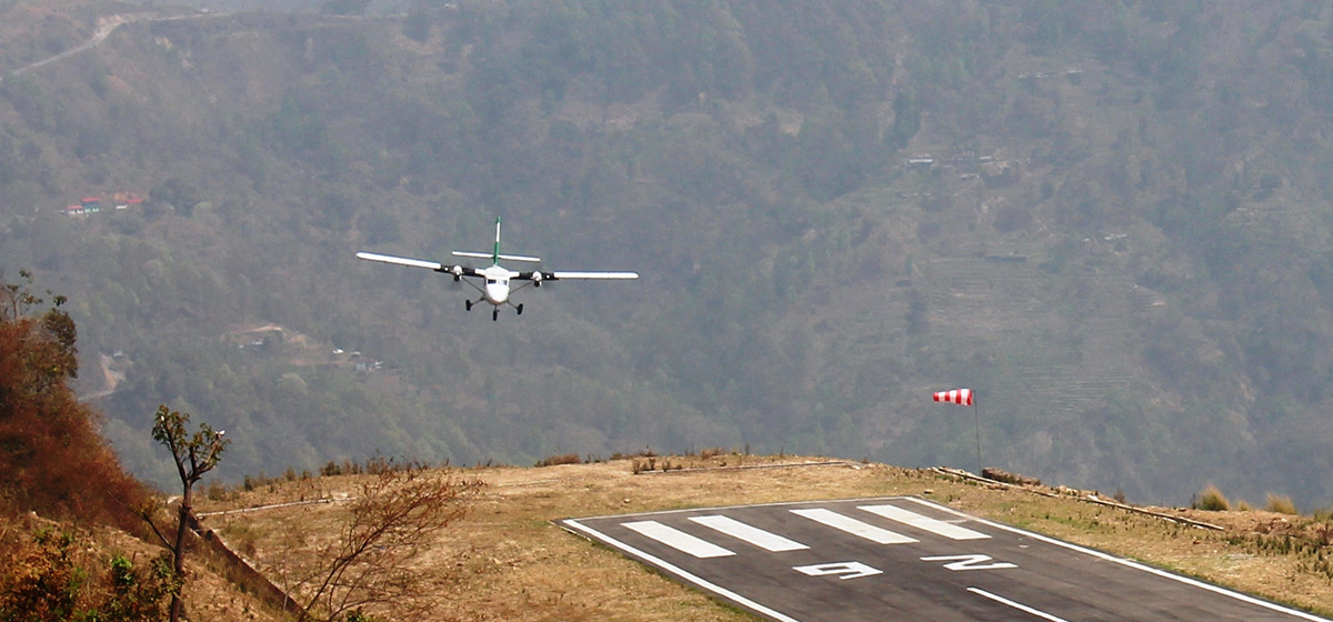 Flights resume at Phalgunanda Sukilumba Airport in Ilam