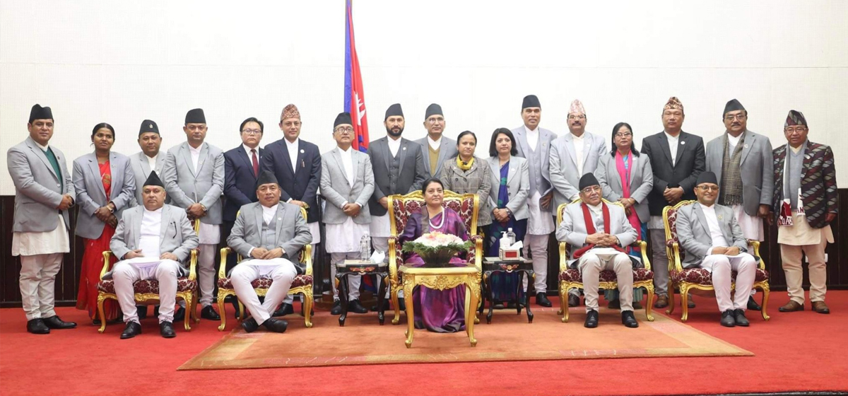 Trouble surfaces in ruling alliance as PM Dahal expands cabinet