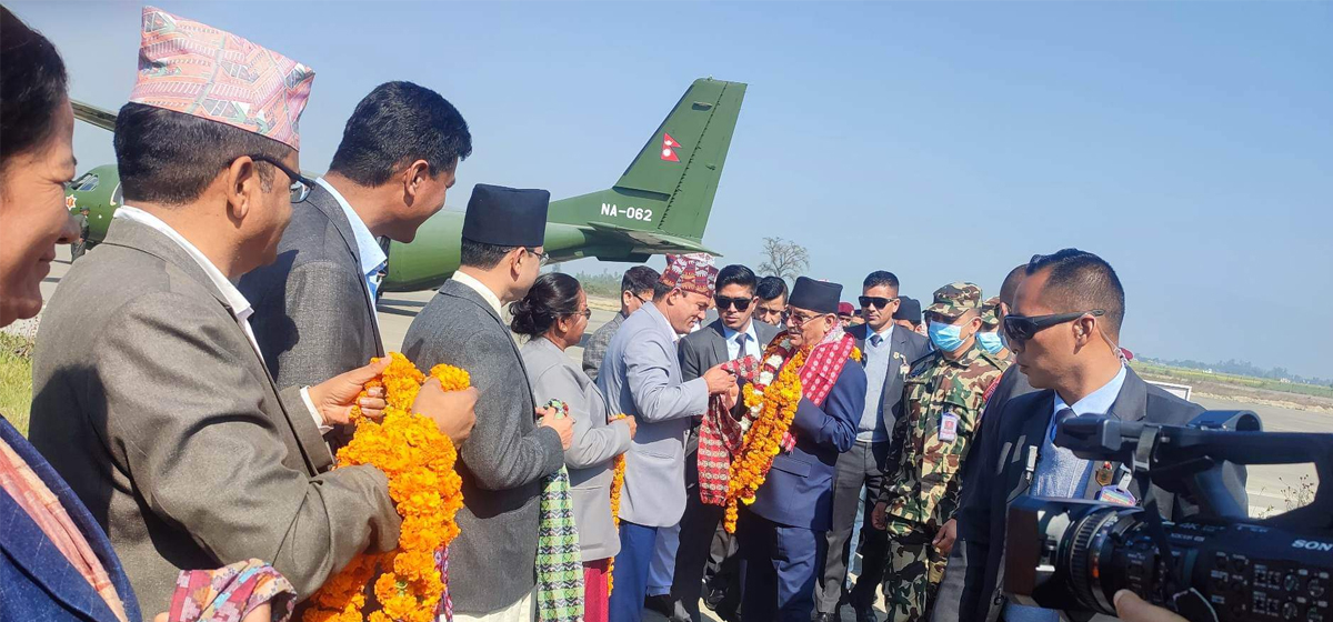PM Dahal visits Sudurpaschim