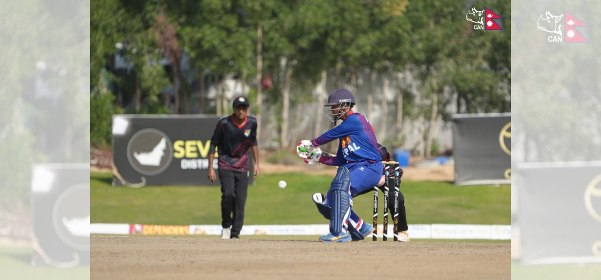 Nepal registers an easy win against Hong Kong