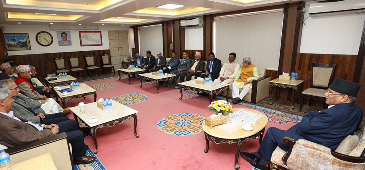 Meeting of 10 parties today to reach consensus on vice president