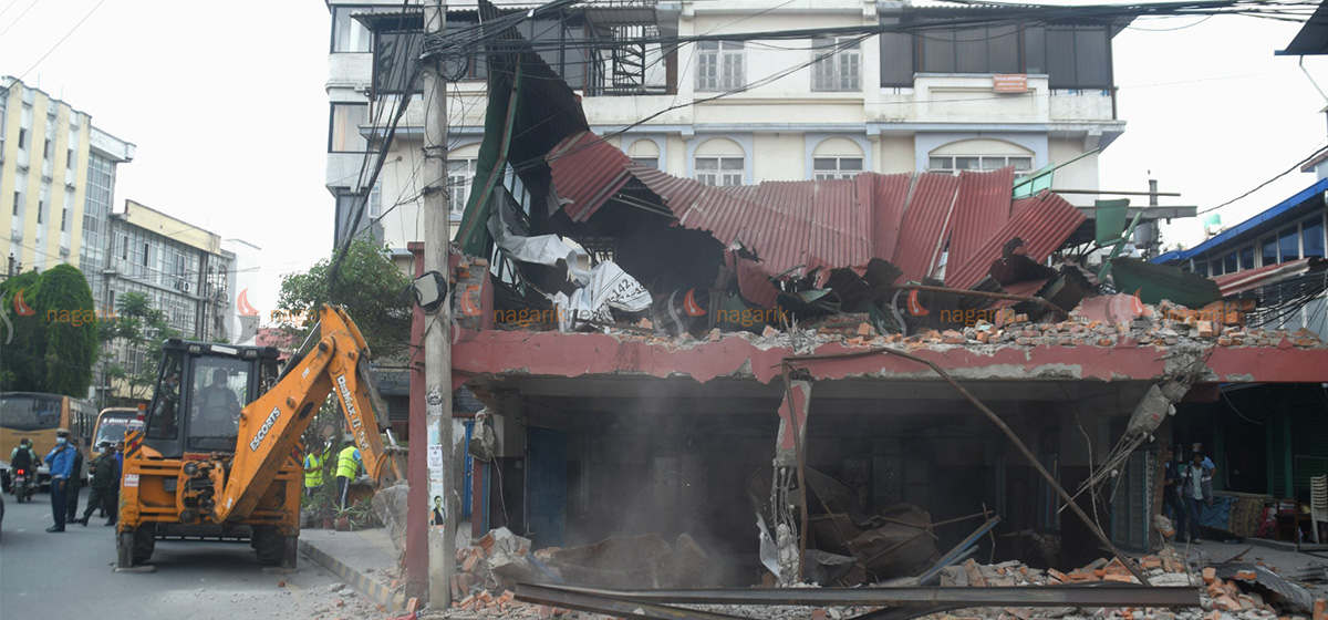 KMC demolishes Kwanmukan Karate office; occupied rent-free for 24 years (Photos)