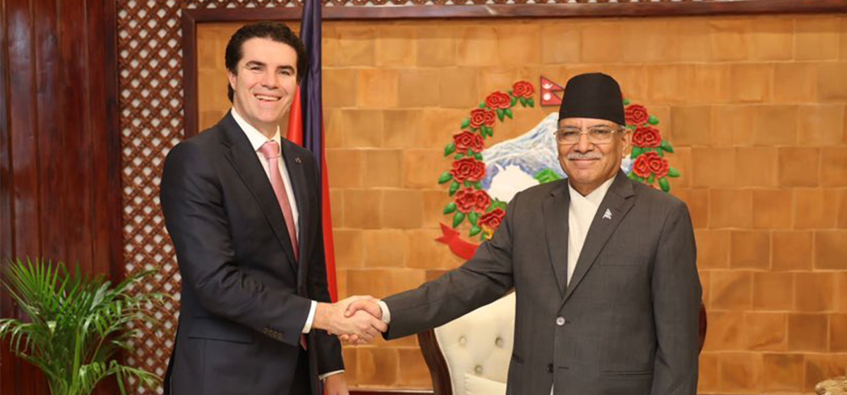 Visiting Australian Assistant Minister calls on PM Dahal