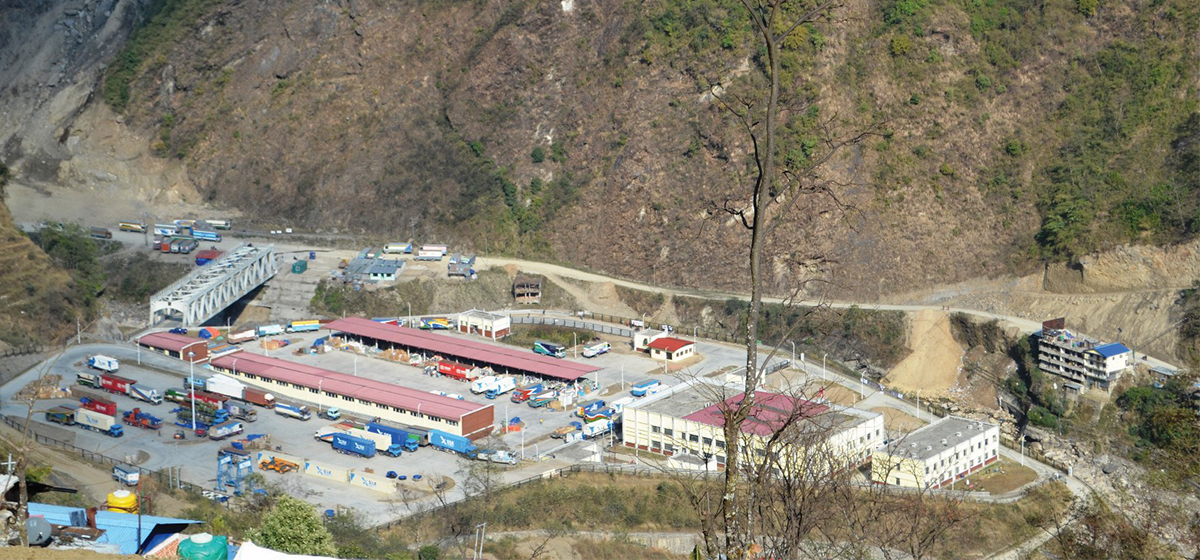14,600 tons of chemical fertilizers imported to Nepal via Tatopani border