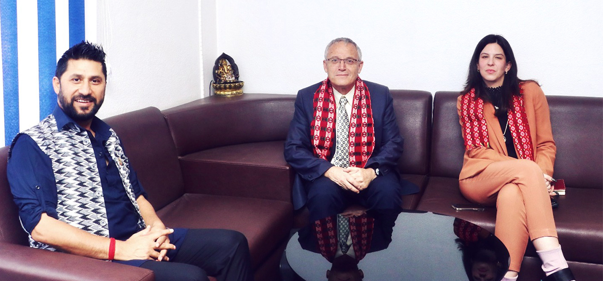 Israeli Ambassador Goder holds meeting with RSP Chairman Lamichhane