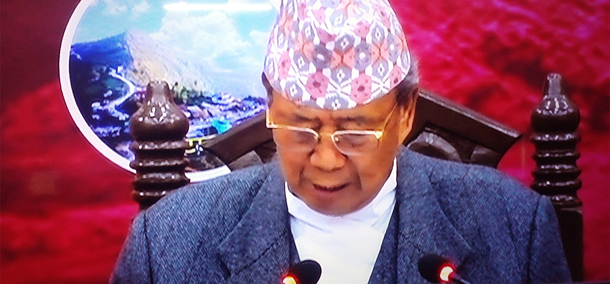 Province Chief Khapung calls for new govt formation in Koshi