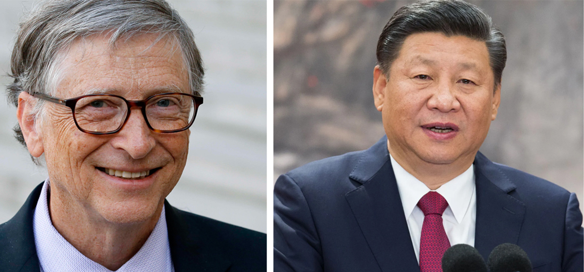 Bill Gates meets Xi Jinping as US-China tensions simme
