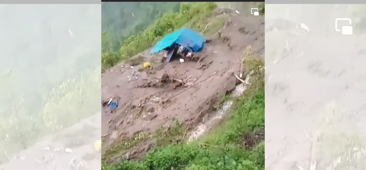 One more person goes missing in Taplejung landslide, two others rescued