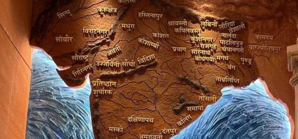Govt asks Nepal Embassy to submit a report on Akhand Bharat map