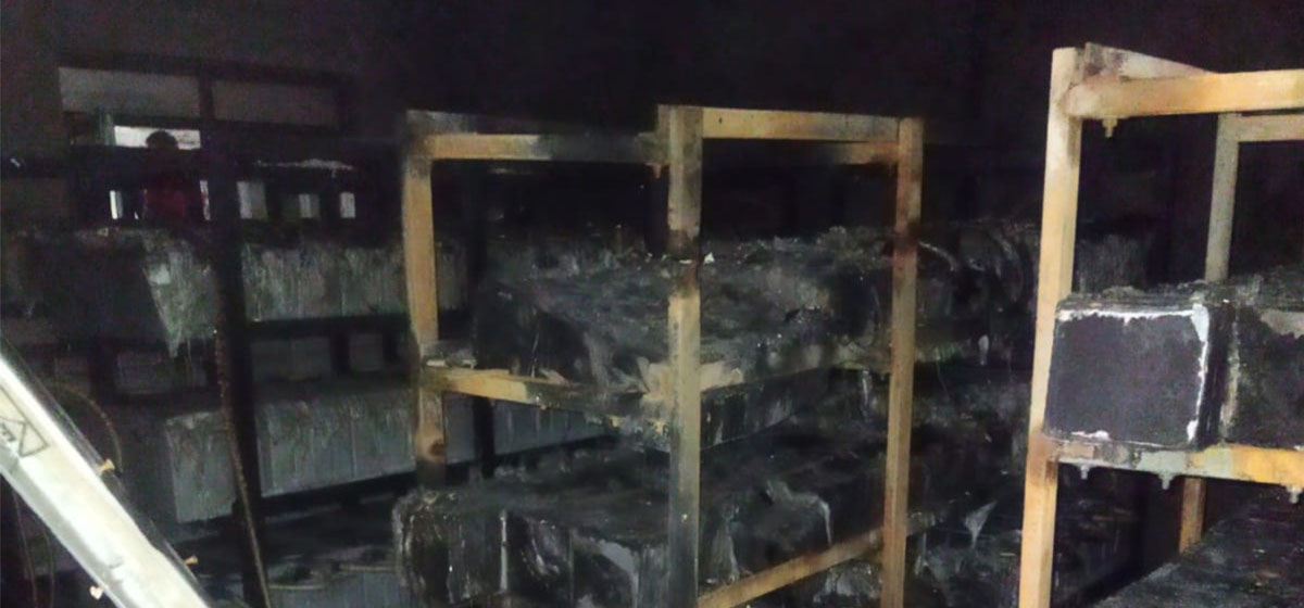 Fire guts properties worth Rs 30 million at plastic industry in Biratnagar