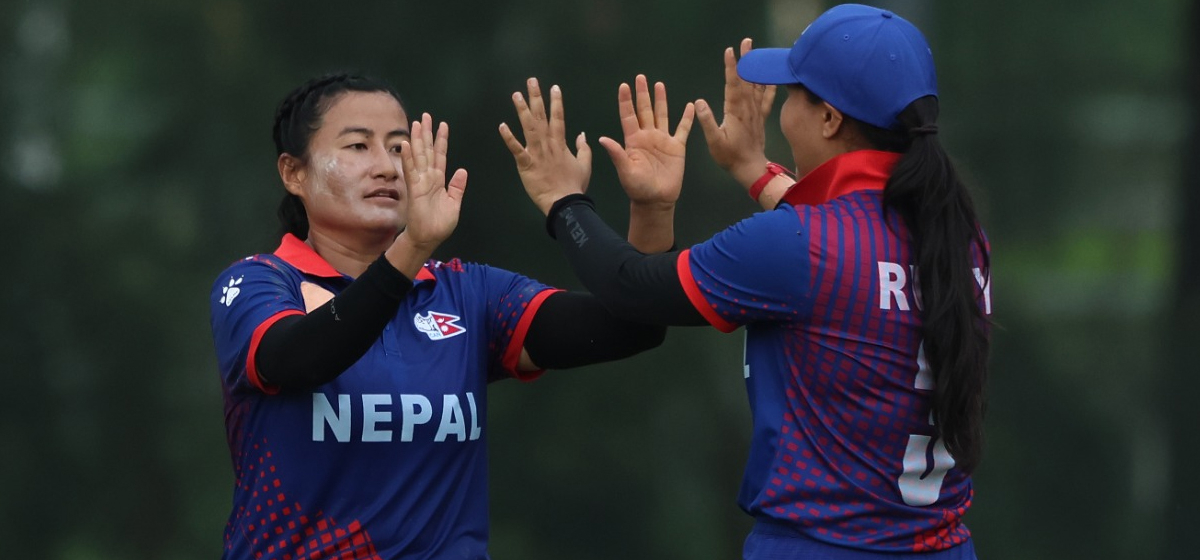 Nepal wins Women's T-20 Series Title