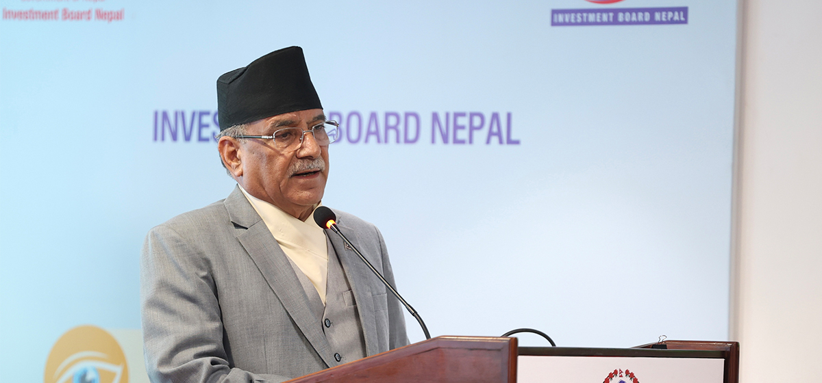PM Dahal to return to capital on regular flight, leaving helicopter for rescue