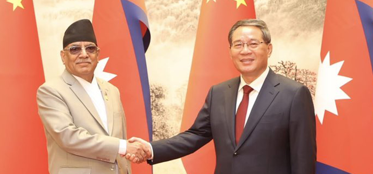 Nepal and China issue joint statement with a pledge to further strengthen bilateral ties, enhance multifaceted cooperation