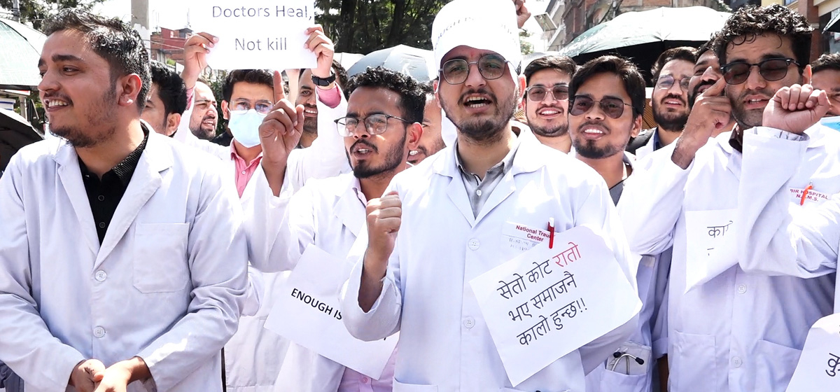 Doctors warn to continue protest until state takes action against perpetrators (With pictures)