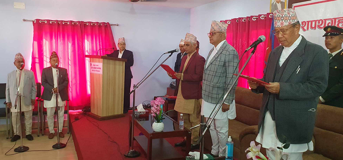 One minister each from NC and UML appointed in Koshi