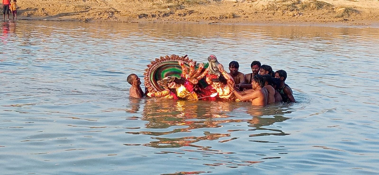 Goddess Durga idols immersed in Kapilvastu as Vijaya Dashami celebration concludes