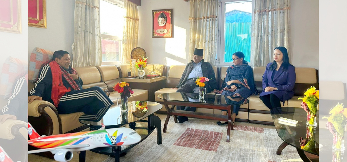 PM Dahal inquires about DPM Shrestha's health status