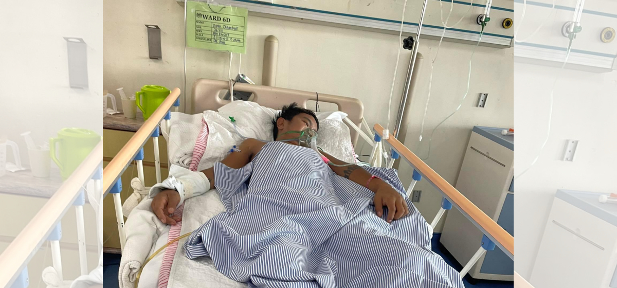 Nepali man stranded in Malaysian hospital