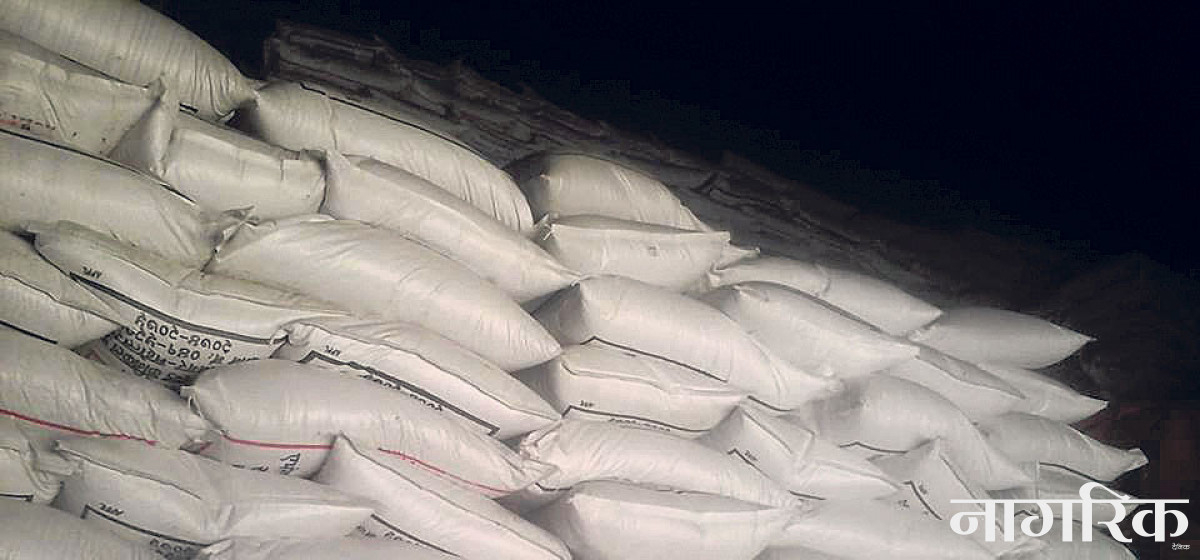 Police confiscate 33 bags of sugar in Kavrepalanchowk