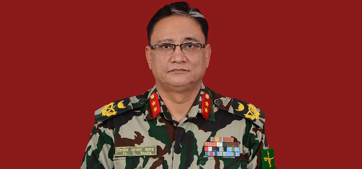 Maj Gen Nirmal Kumar Thapa recommended for promotion to Lieutenant General