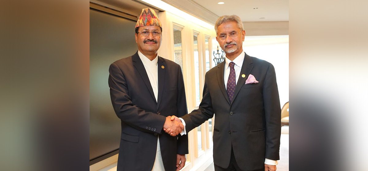 Foreign ministers of Nepal and India to jointly inaugurate three