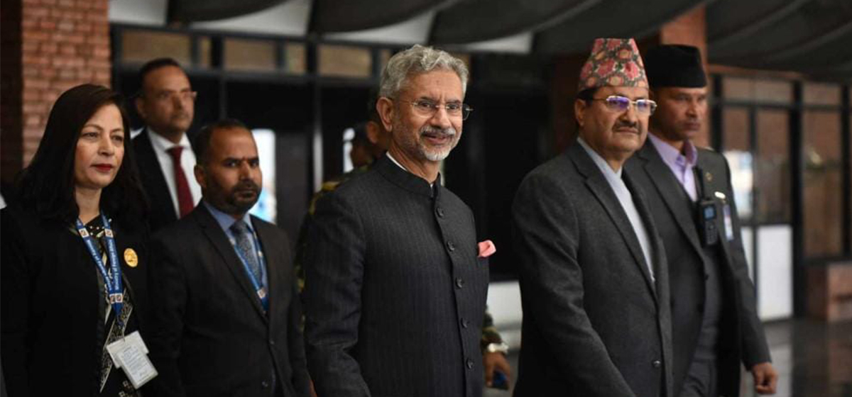 Indian External Affairs Minister Jaishankar expresses displeasure over simultaneous Chinese officials' visit to Nepal