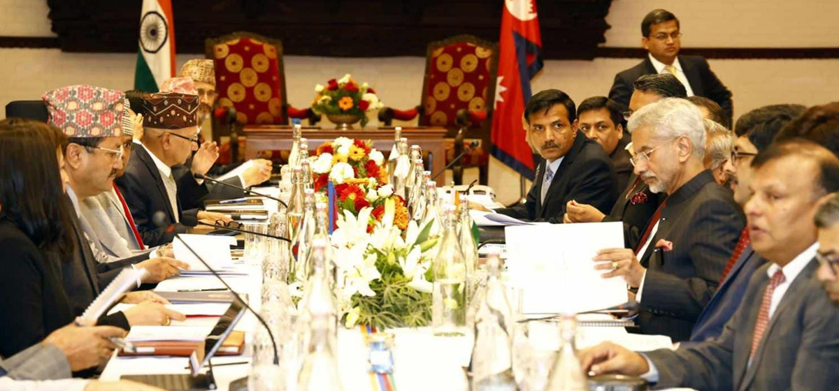 Nepal-India Joint Commission meeting begins