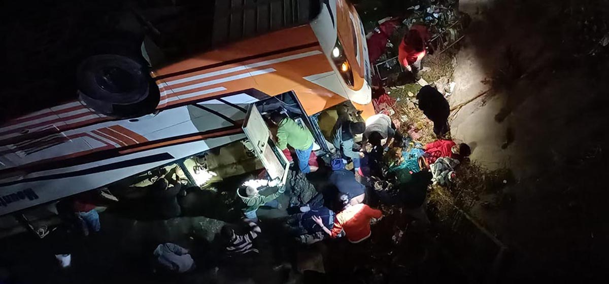 Death toll in Dang bus accident climbs to 12